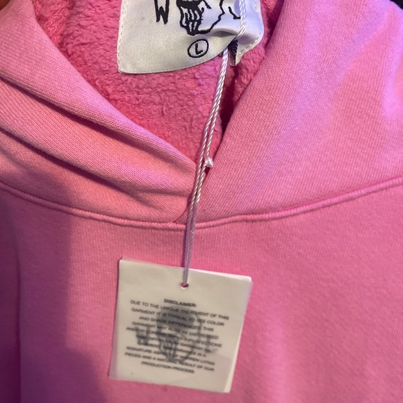 Warren Lotas Pink Ombré Hoodie - “Lost In Hell” - Picture 5 of 5